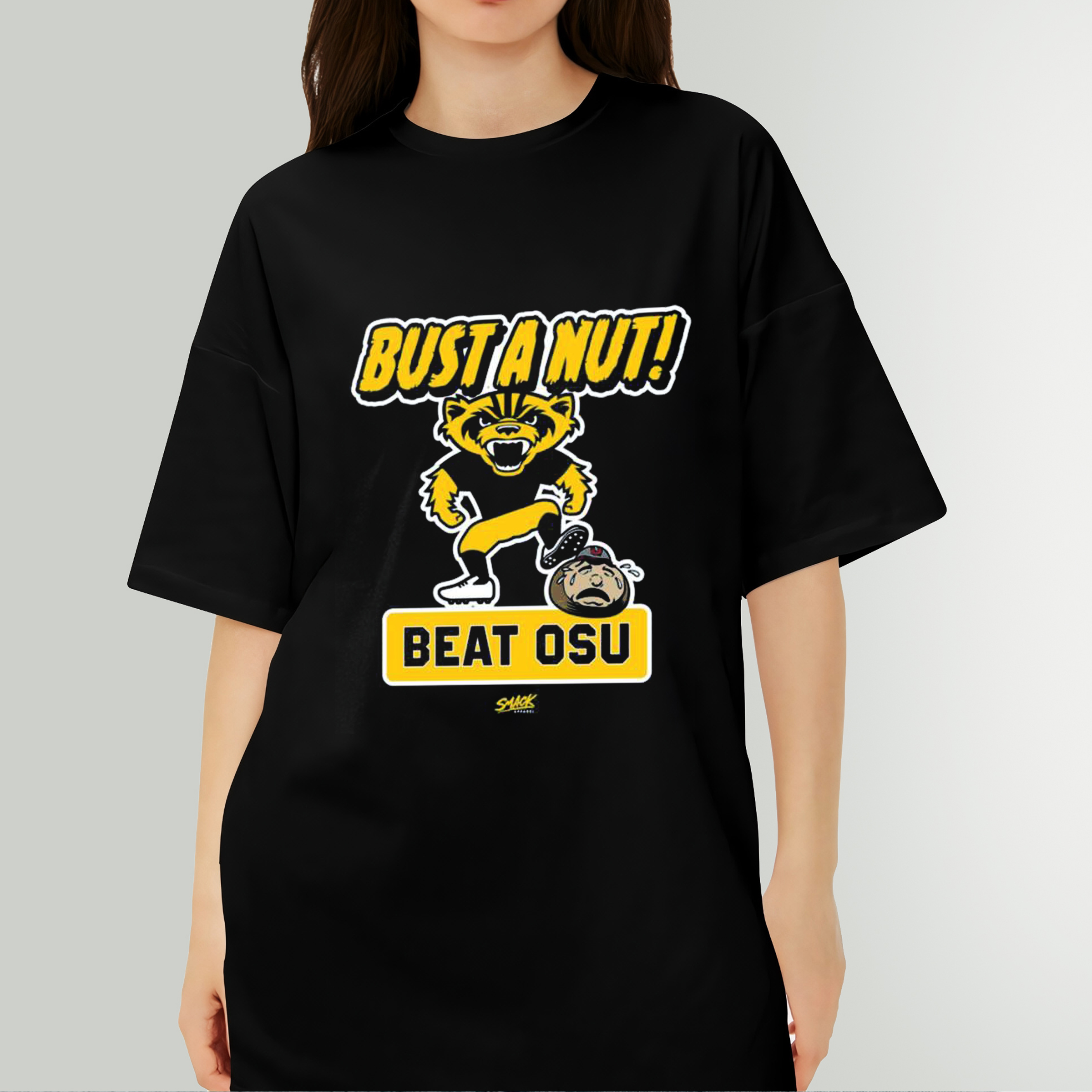 Bust A Nut Anti Ohio State Shirt, Sweatshirt, Hoodie Fan Gift