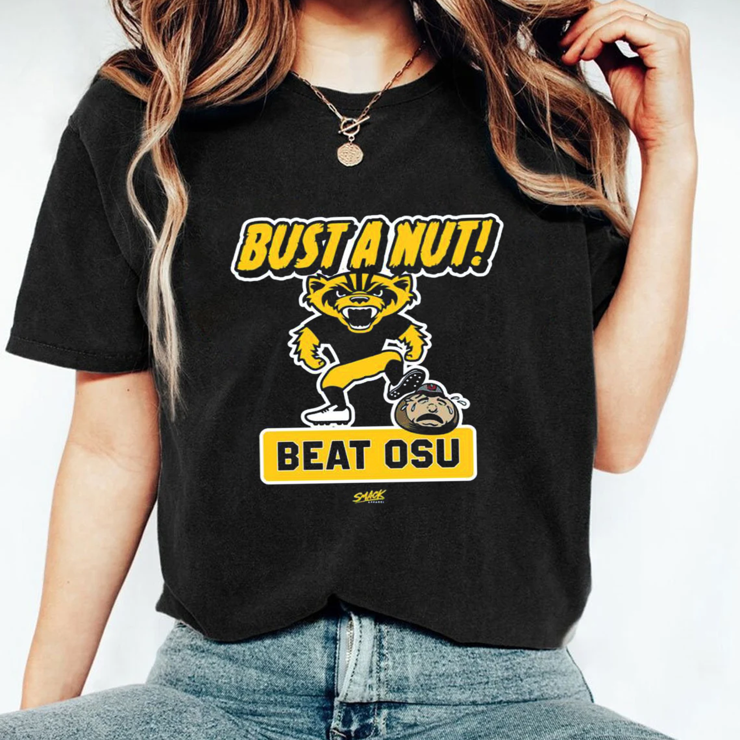 Bust A Nut Anti Ohio State Shirt, Sweatshirt, Hoodie Fan Gift