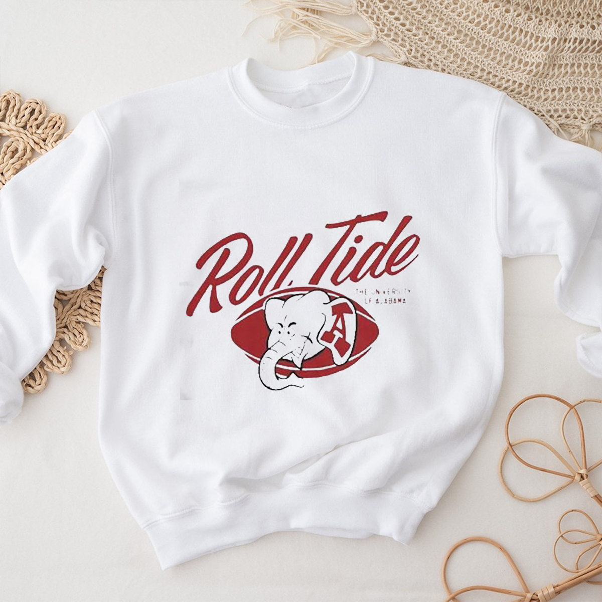 The University Of Alabama Crimson Tide Mascot Roll Tide T-Shirt - Perfect for Fan