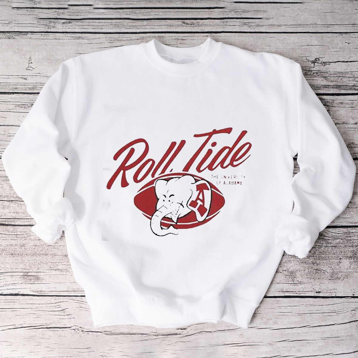 The University Of Alabama Crimson Tide Mascot Roll Tide T-Shirt - Perfect for Fan