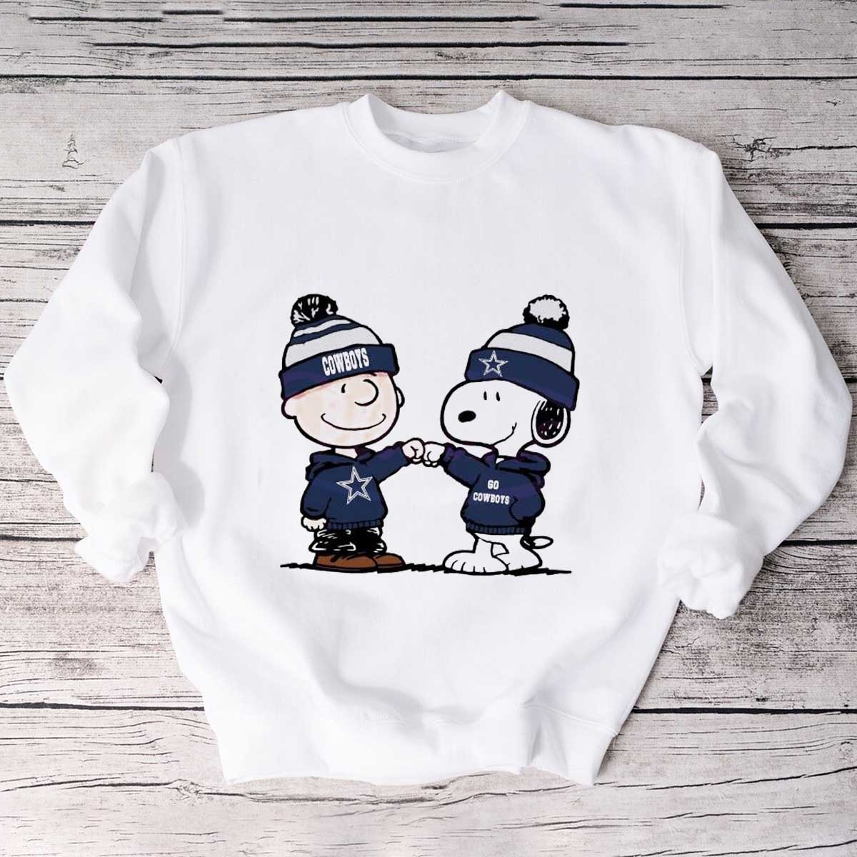 Dallas Cowboys Cartoon T-shirt - Official NFL Fan Gift