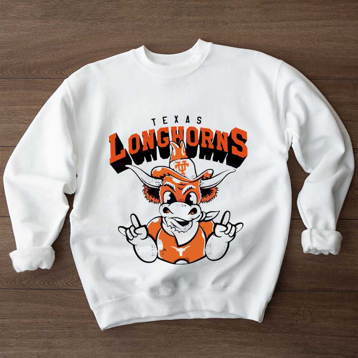 Texas Longhorns NCAA Mascot T-Shirt - Fan Gift