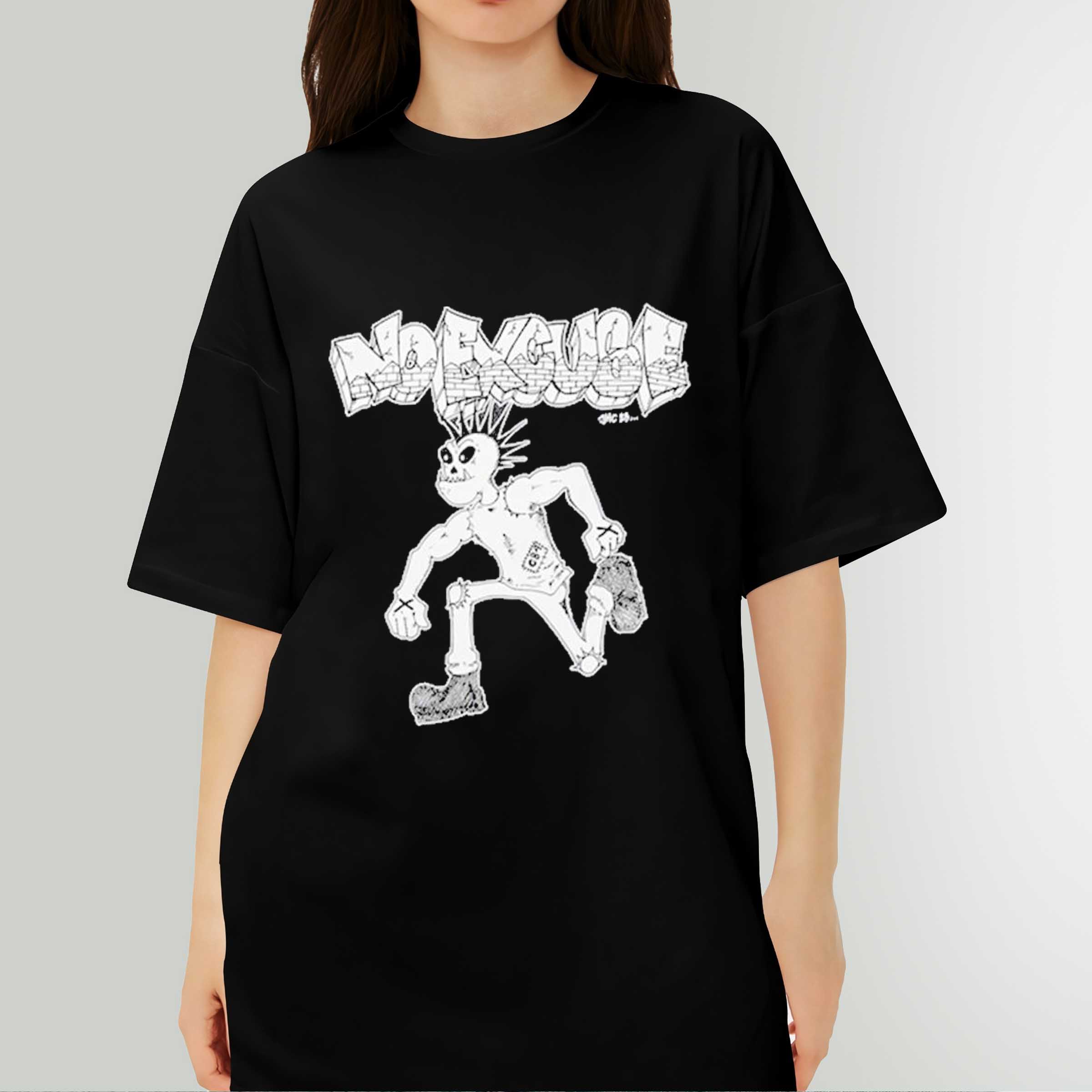 Set The Fire Records No Excuse Edge Punk T-Shirt - Perfect for Fan